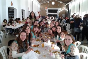 La paella del mig any de Sant Jaume congrega en Ondara a ms de 350 participantes