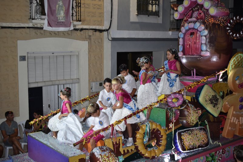 Vaiana i el Carnaval senduen els primers premis de la desfilada de carrosses de les festes de Beniarbeig