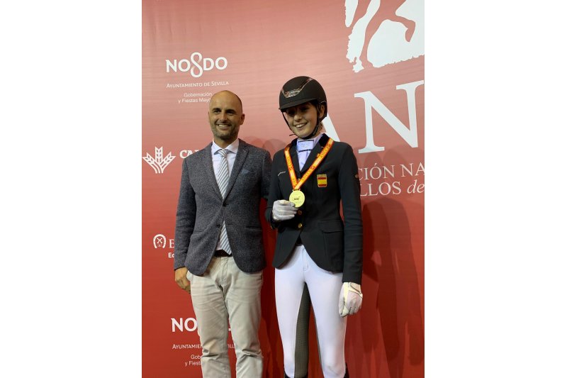 Hpica: La dianense Claudia Lled se proclama campeona del mundo de caballos de pura raza espaola