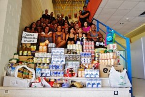 El I Open de Fitness recoge ms de 400 kilos de alimentos para las familias necesitadas  
