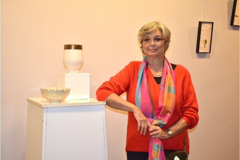 Las cermicas de Cristina Robles llegan a la Casa de Cultura de Dnia