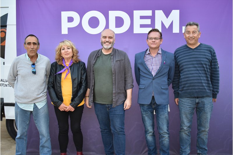 Podem pide el voto para ser el gobierno del cambio no el de recambio que ha sido PSOE y Comproms