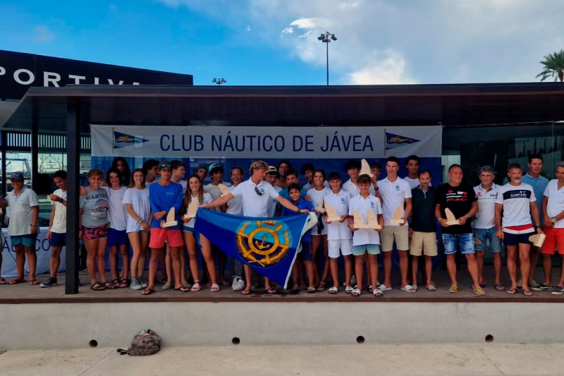 El Club Nutico de Jvea cierra la 48 Semana de la Vela con la vela infantil y juvenil