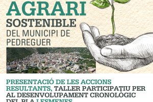 El Pla Agrari de Pedreguer presentar les primeres propostes en la sessi participativa del prxim dimarts