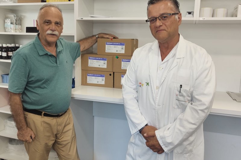 El Hospital de Dnia dona penicilina cristalina a un hospital de Honduras para tratar la sfilis neonatal