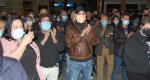 Cientos de personas se concentran contra las penas solicitadas por la Fiscala para los antifascistas del altercado con los ultras en Pego
