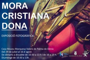 Exposició de fotos sobre la presència de la dona en la festa de Moros i Cristians de Dénia 
