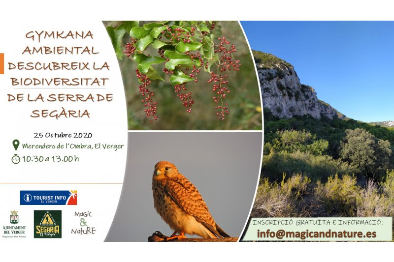 Gymkana ambiental para descubrir la biodiversidad del Segria de El Verger