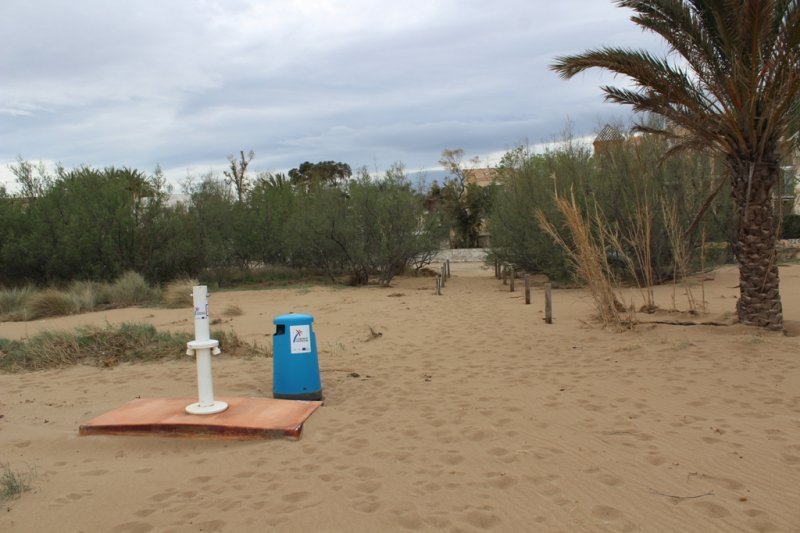 Lo que cuesta arreglar el desastre del temporal Gloria en las playas de Dnia 