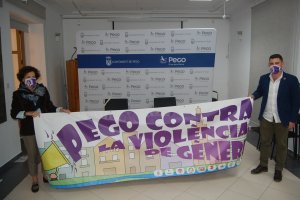 Igualdad y Promocin Econmica recurren al escaparatismo para concienciar contra la violencia de gnero en Pego el 25 N