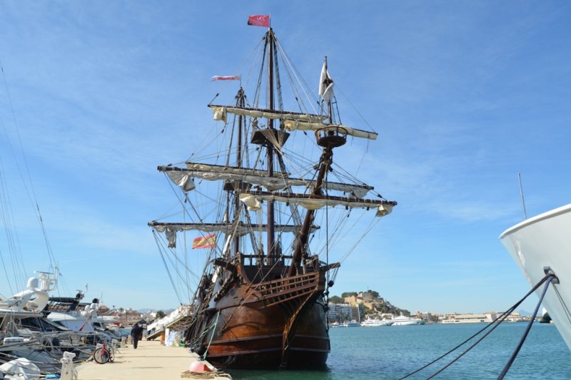 El Galen Andaluca ya se puede visitar en Marina de Dnia