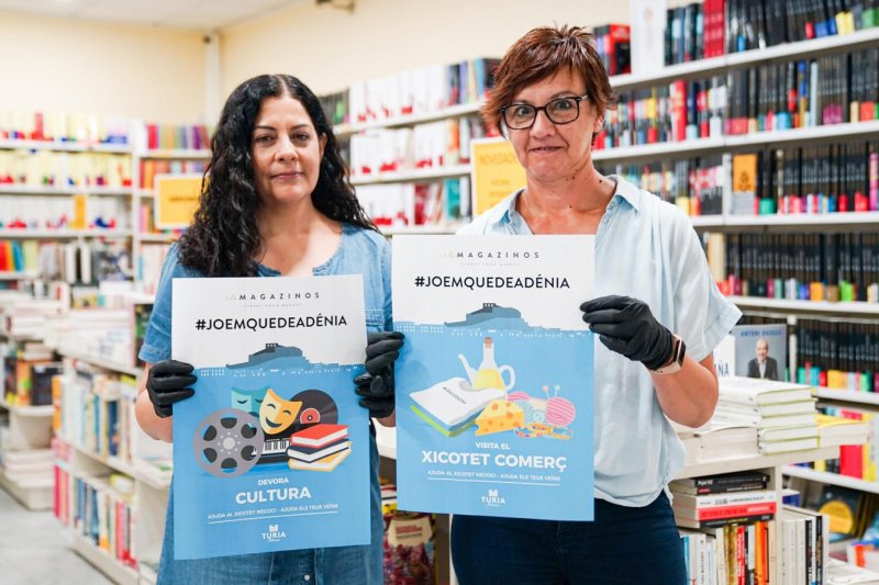 Els Magazinos lanza una campaa para dar su apoyo al pequeo comercio y la cultura de Dnia 