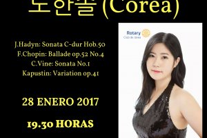 Concierto de piano de la coreana Hansol Noh en Xbia