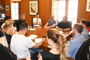 Primera trobada de la directiva de Xbia Histrica amb els responsables municipals 