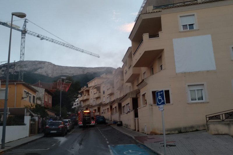 Investigan si un incendio de la urbanizacin Mirador de La Pedrera ha sido provocado