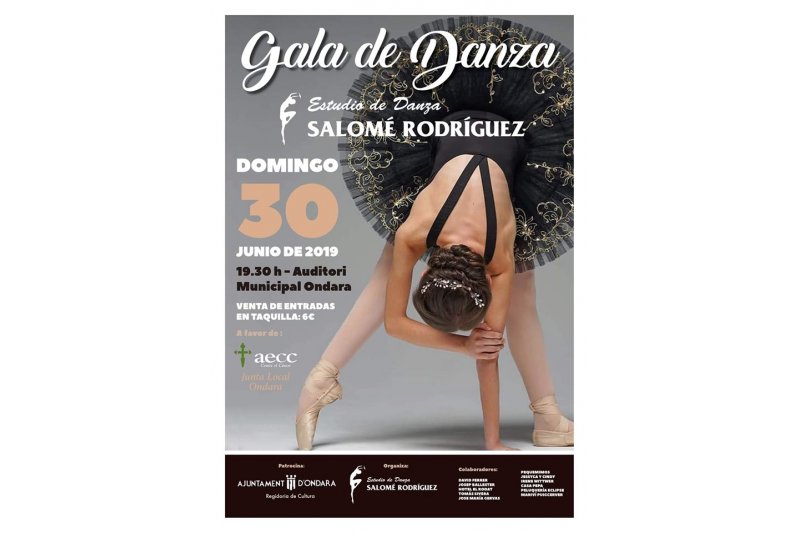 El estudio de danza de Salom Rodrguez estrena una adaptacin del ballet Coppelia en el Auditorio de Ondara