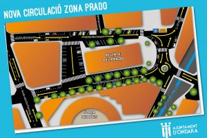 La Regidoria de Via Pblica dOndara canvia el sentit de la circulaci en els voltants del Prado