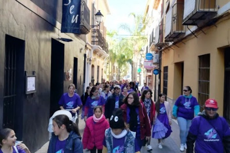 La Caminata Solidaria de Dnia suma 345 kilmetros solidarios contra la violencia de gnero