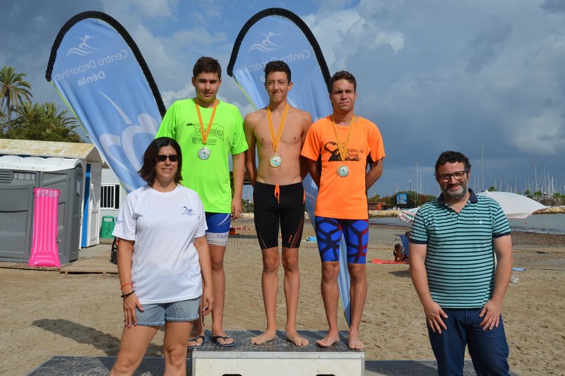 Natacin: Joan Sendra i Sandra Ortol se proclaman campeones del Circuit d'Aiges Obertes Marina Alta en Dnia 