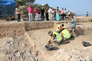 Cuarenta estudiantes europeos de Arqueologa participan en las excavaciones de la Pobla de Ifach