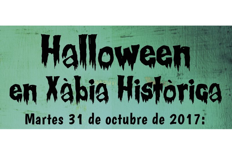 Fiesta infantil de Halloween en el Centre Histric de Xbia