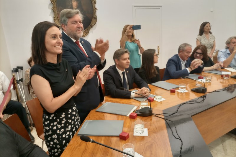 Vicent Grimalt ha sido reelegido alcalde con los votos del PSPV, Comproms y Gent de Dnia