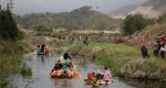 Colla de coll verds i la Tribu sn els premis de la Baixada al Riu de Bullent 2022 de Pego 