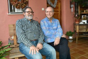 Jorge Pastor y Antonio Calero, cuarenta años al frente de la Iglesia Evangélica La Trinitat de Dénia