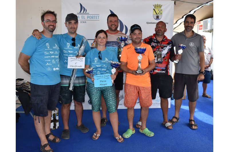 Rubn Sells gana la cuarta edicin del Concurso de Pesca en Kayak de Mar de Marina El Portet