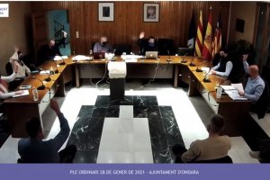 El pleno de Ondara aprueba la solicitud de ayudas al IVACE para la segunda fase de mejora de la avenida de Alicante y el polgono Marjals 