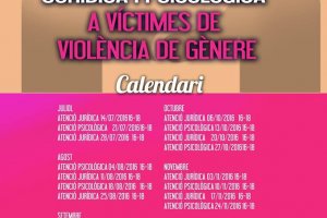 Servei d'assessorament i orientaci a vctimes de Violncia de Gnere a Pedreguer