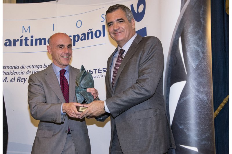 Baleria recibe el Premio a la Tecnologa e Innovacin del Clster Martimo Espaol