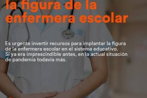  Ciudadanos propone incorporar un servicio de enfermera en los colegios