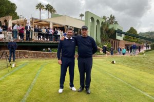 El Club de Golf La Sella reestrena sus instalaciones deportivas en el treinta y un aniversario con un entraable encuentro entre Olazbal y Carriles