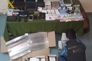 La Guardia Civil detiene a ocho personas por robos en zonas aislada de la comarca   