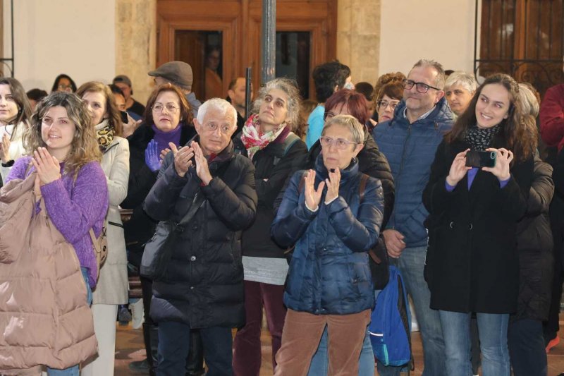 La manifestaci del 8M de Pedreguer clama pels drets de les dones de tot el mn i contra el capitalisme patriarcal